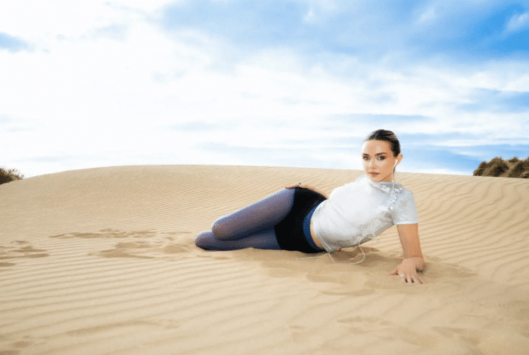 Lucy Deakin steps into her brightest era yet with the radiant pop rush of “Sunburn”