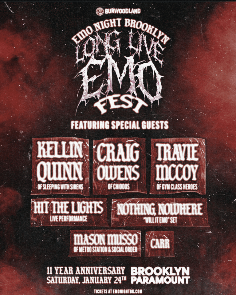Emo Night Brooklyn announces their first Long Live Emo Fest debut