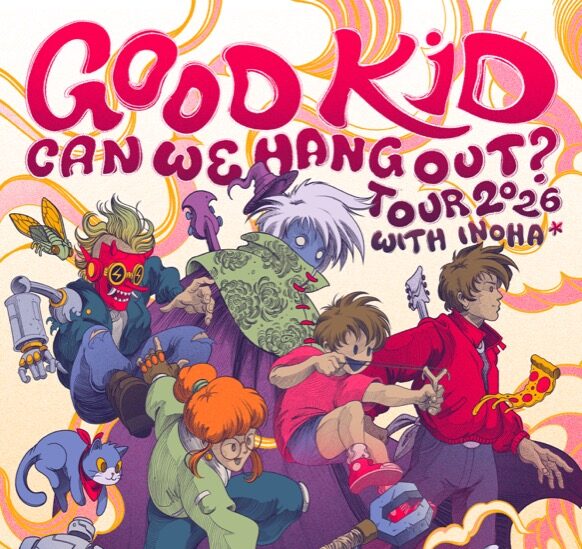 Good Kid follow album announcement with worldwide CAN WE HANG OUT? 2026 tour dates
