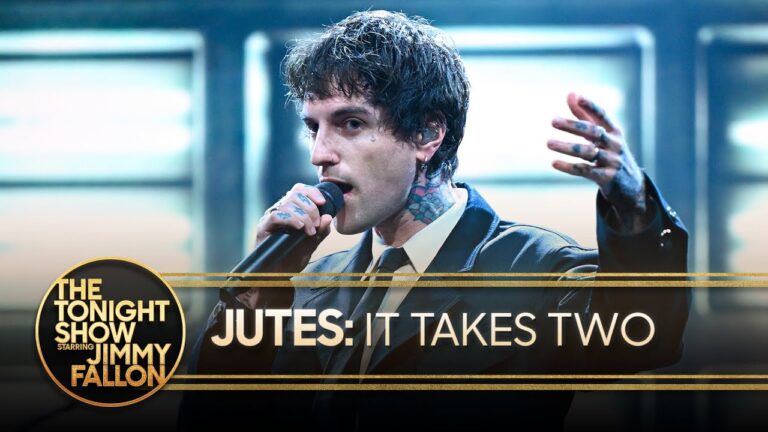 Jutes makes television debut with “It Takes Two” on The Tonight Show Starring Jimmy Fallon