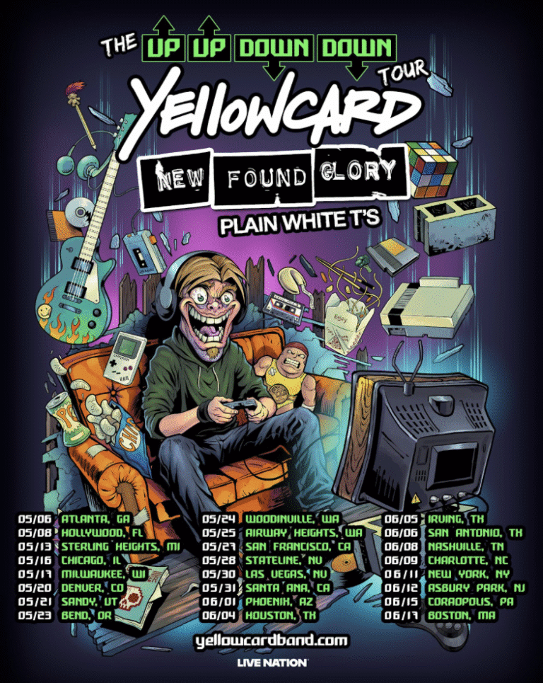 Yellowcard unites three generations of rock with The Up Up Down Down Tour