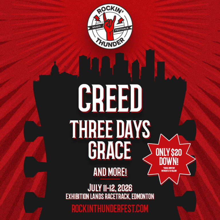 Creed and Three Days Grace to headline Rockin’ Thunder 2026