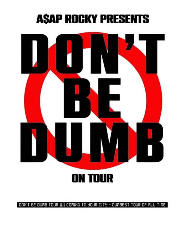 A$AP Rocky set to go back on tour with latest album, ‘Don’t Be Dumb’