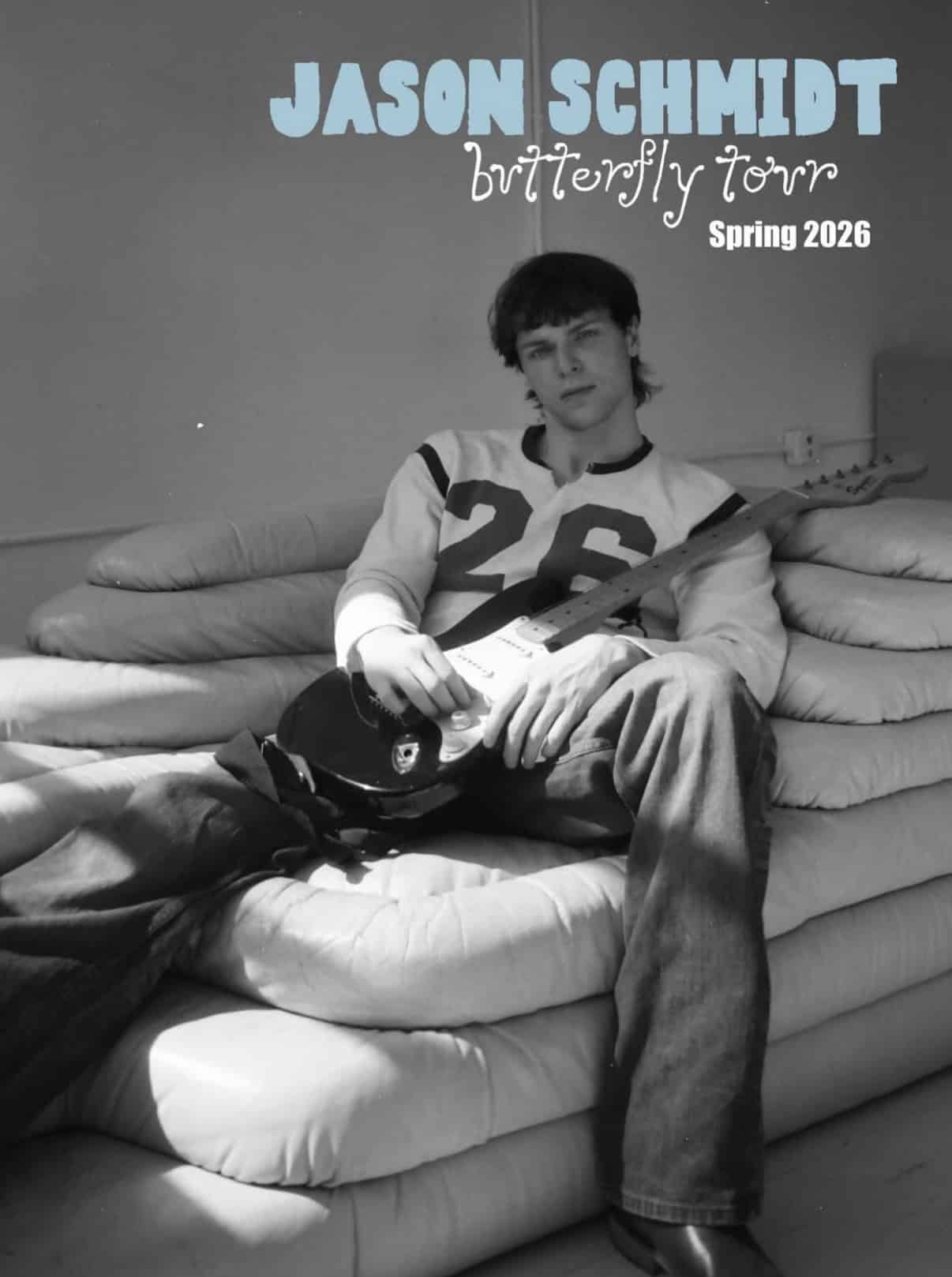 Jason Schmidt unveils The Butterfly Tour for spring 2026