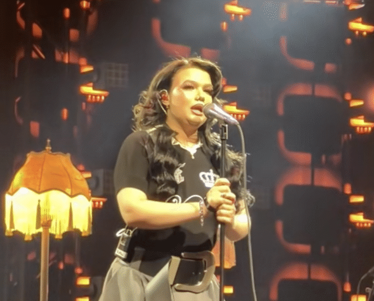 Lola Young performs for the first time since September at Spotify Best New Artist party