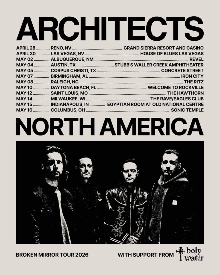 Architects announce tour + release music video for “Broken Mirror”