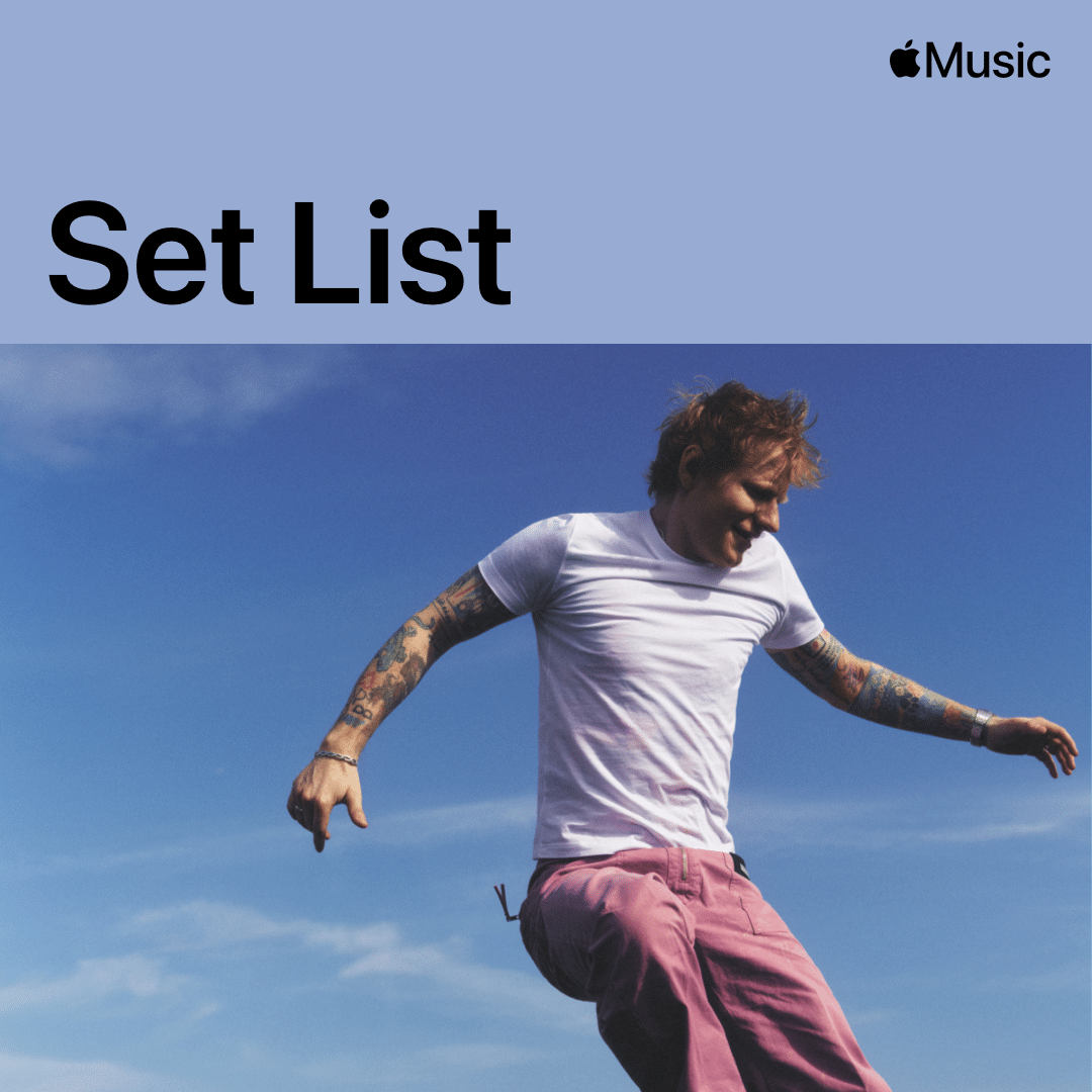 Ed Sheeran + Apple Music unveil official playlist for Loop Tour