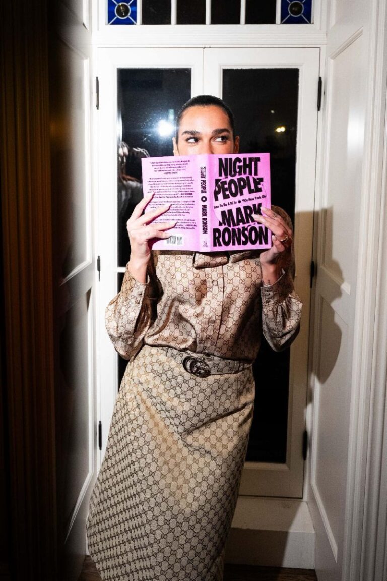 Dua Lipa’s Service95 Book Club announces Mark Ronson’s ‘Night People’ for January