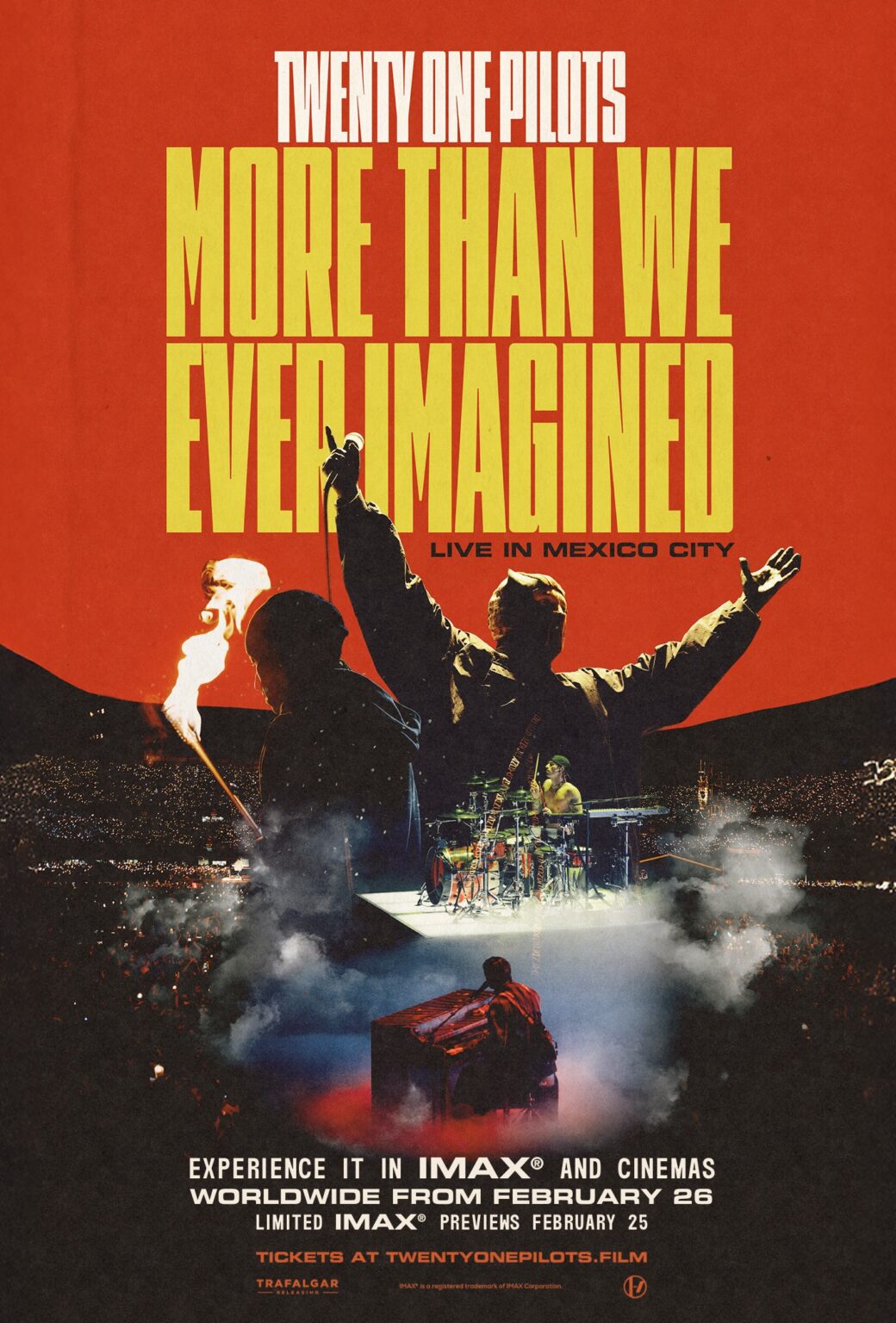 Coming to theatres near you Twenty One Pilots announce ‘More Than We