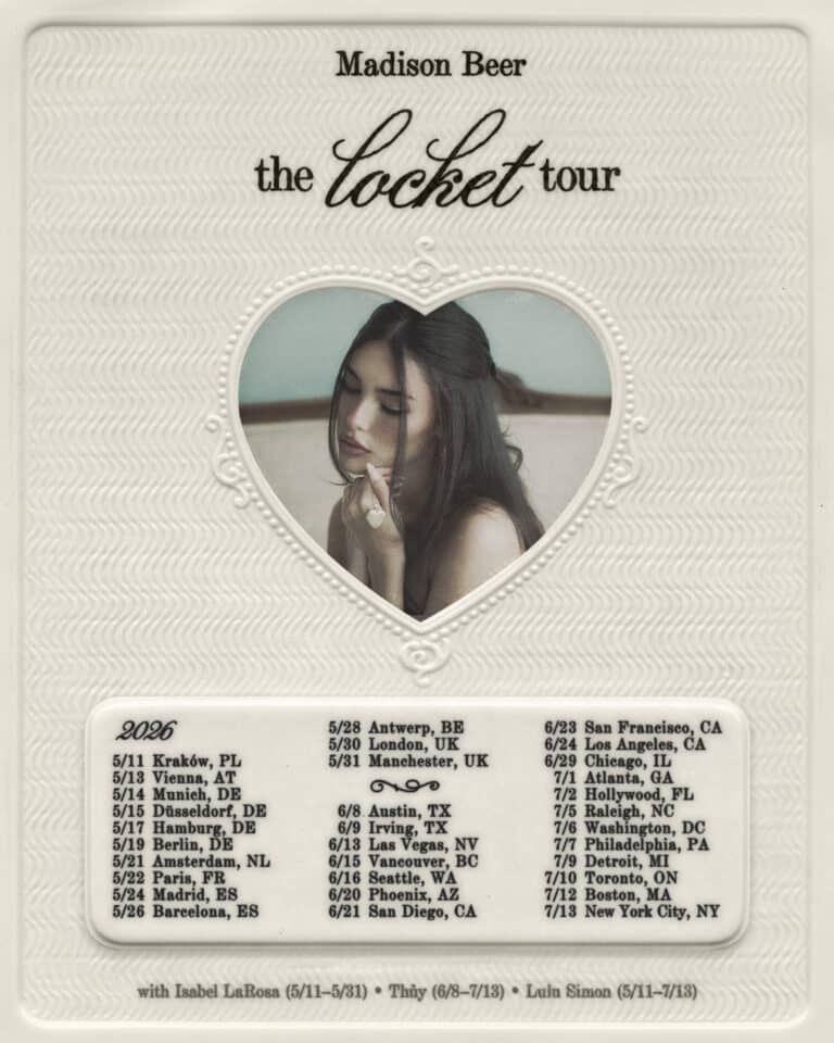 Madison Beer officially reveals dates for ‘The Locket Tour’