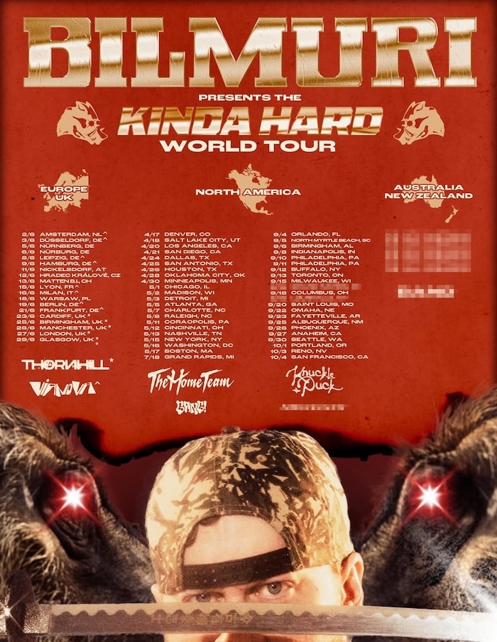 Bilmuri extends The KINDA HARD Tour with Knuckle Puck