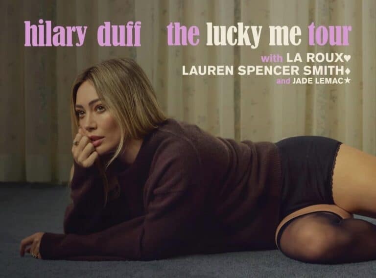 Hilary Duff unveils her highly anticipated Lucky Me World Tour