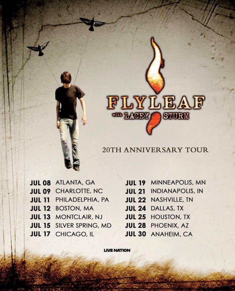 Lacey Sturm joins Flyleaf for 20th anniversary tour
