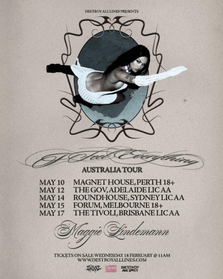 Maggie Lindemann reveals Australian dates for the I Feel Everything tour
