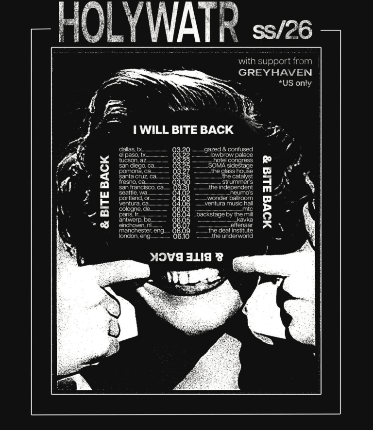 Holywatr unveils the I Will Bite Back tour