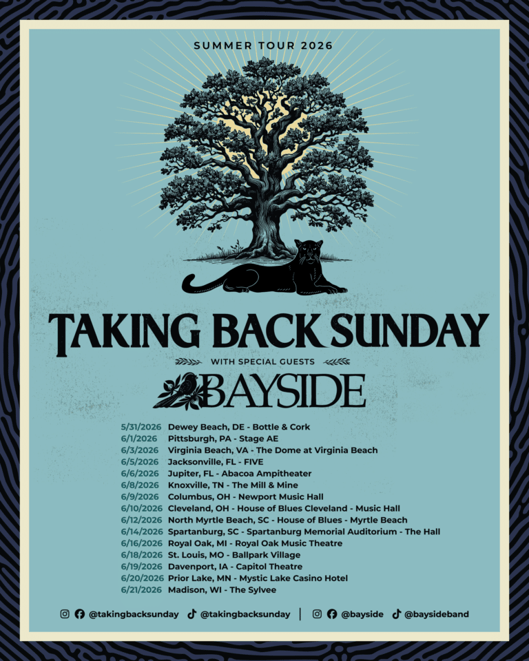 Taking Back Sunday announce summer tour dates