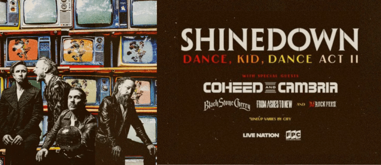 Shinedown announces Dance, Kid, Dance Act II world tour and confirms upcoming album, ‘EI8HT’ 