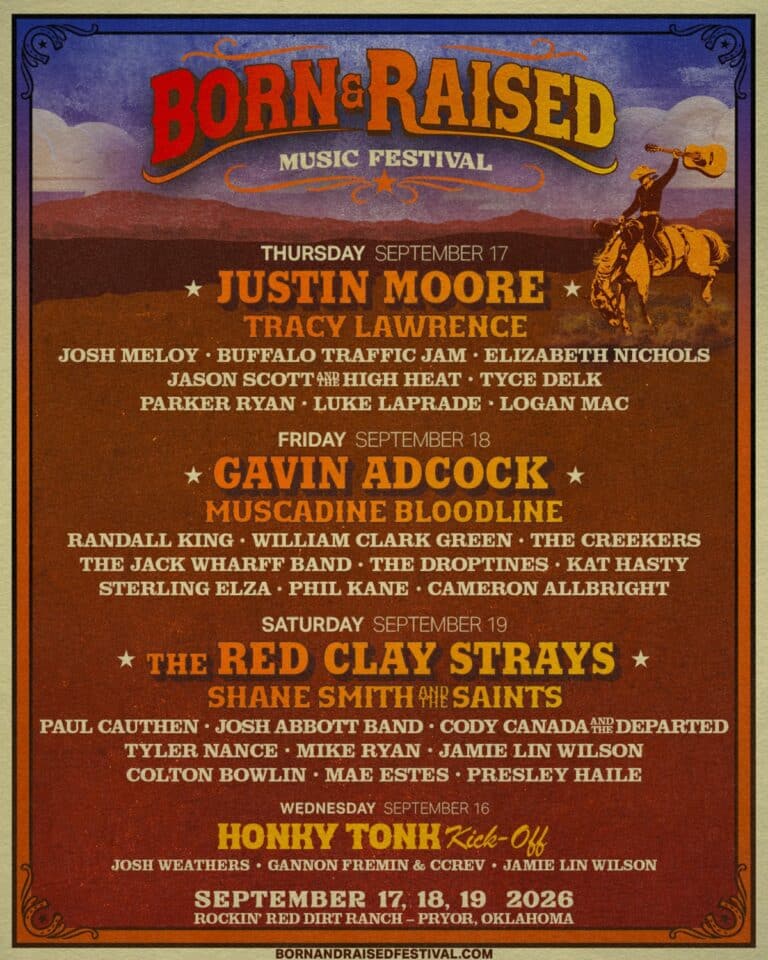 Born & Raised Country Music Fest returns featuring The Red Clay Strays