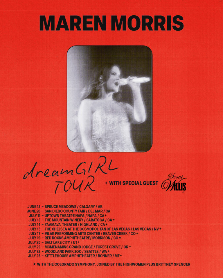 Maren Morris sets 12-date ‘dreamGIRL Tour’ across the west coast