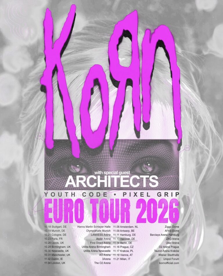 Korn announces 2026 European tour