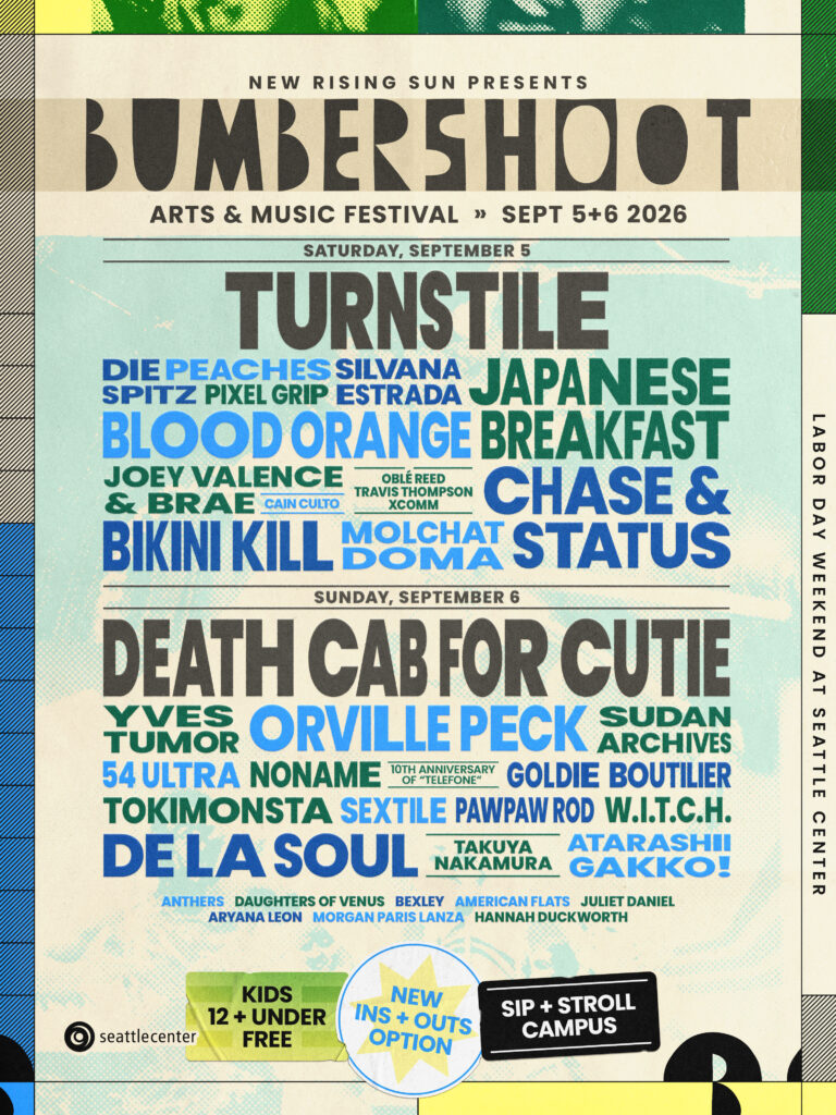 Bumbershoot Festival announces 2026 lineup