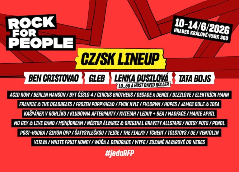 Rock for People announces new names for Czech and Slovak lineup