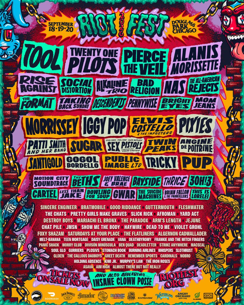 The wait is over: Riot Fest 2026 lineup released - // MELODIC Magazine
